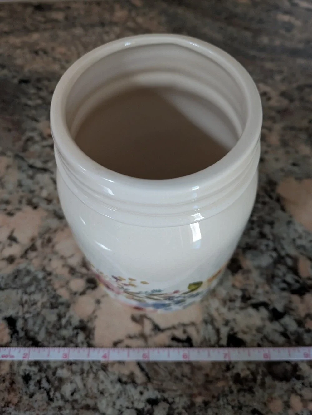 Watercolor Floral Vase Mason Jar